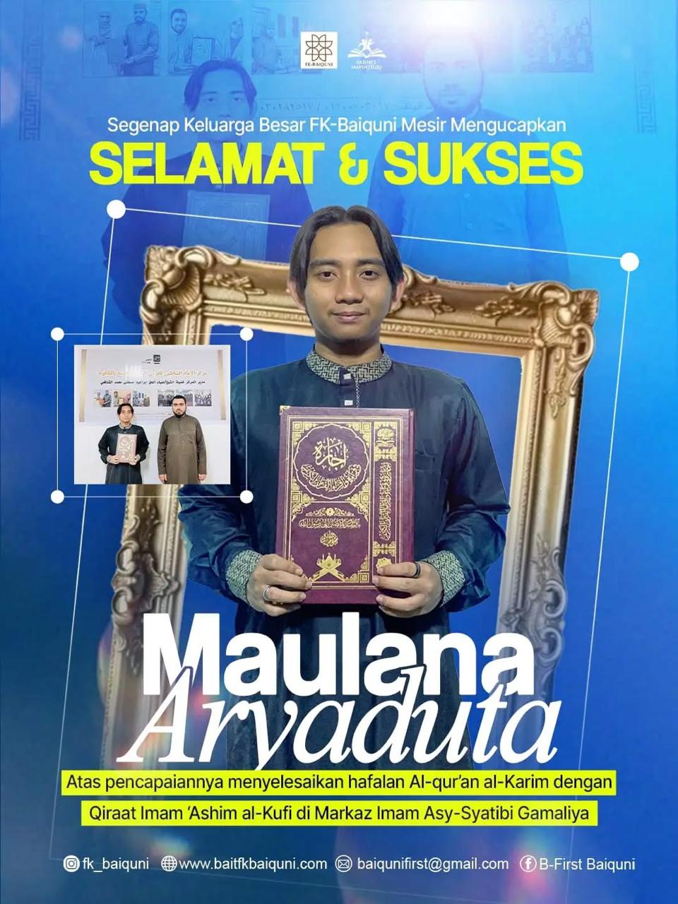 Alhamdulillah, Santri Tahfidz IMMIM Raih Capaian Qira’at Al-Qur’an di Mesir