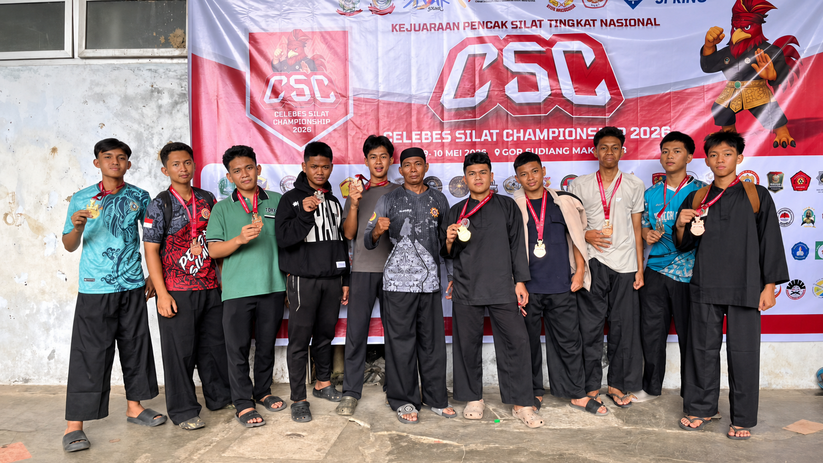 Santri IMMIM Putra Makassar Raih 10 Medali pada Celebes Silat Championship 2026