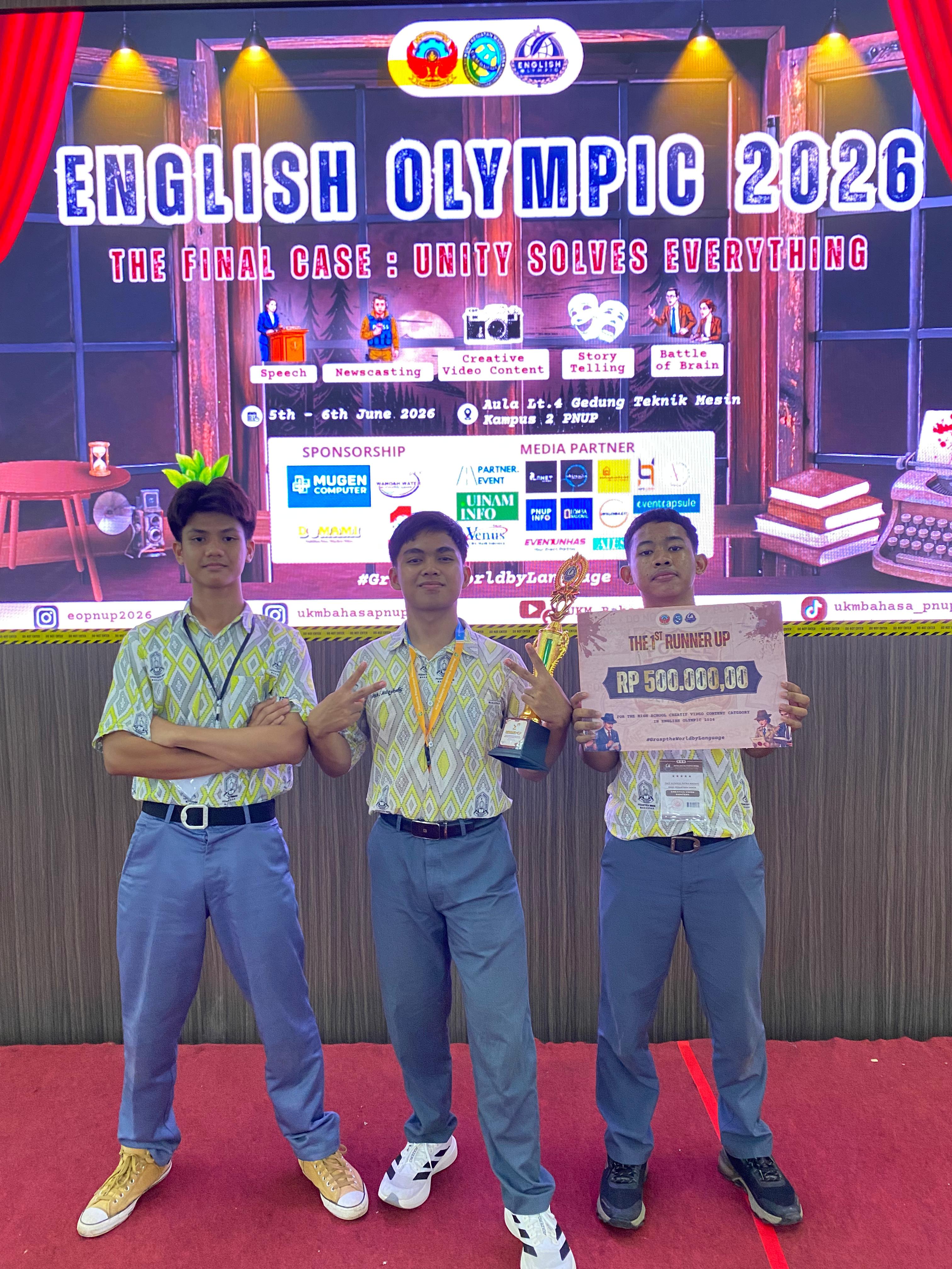 Santri IMMIM Putra Makassar Raih Juara 2 Creative Video Content Tingkat Provinsi Sulawesi Selatan
