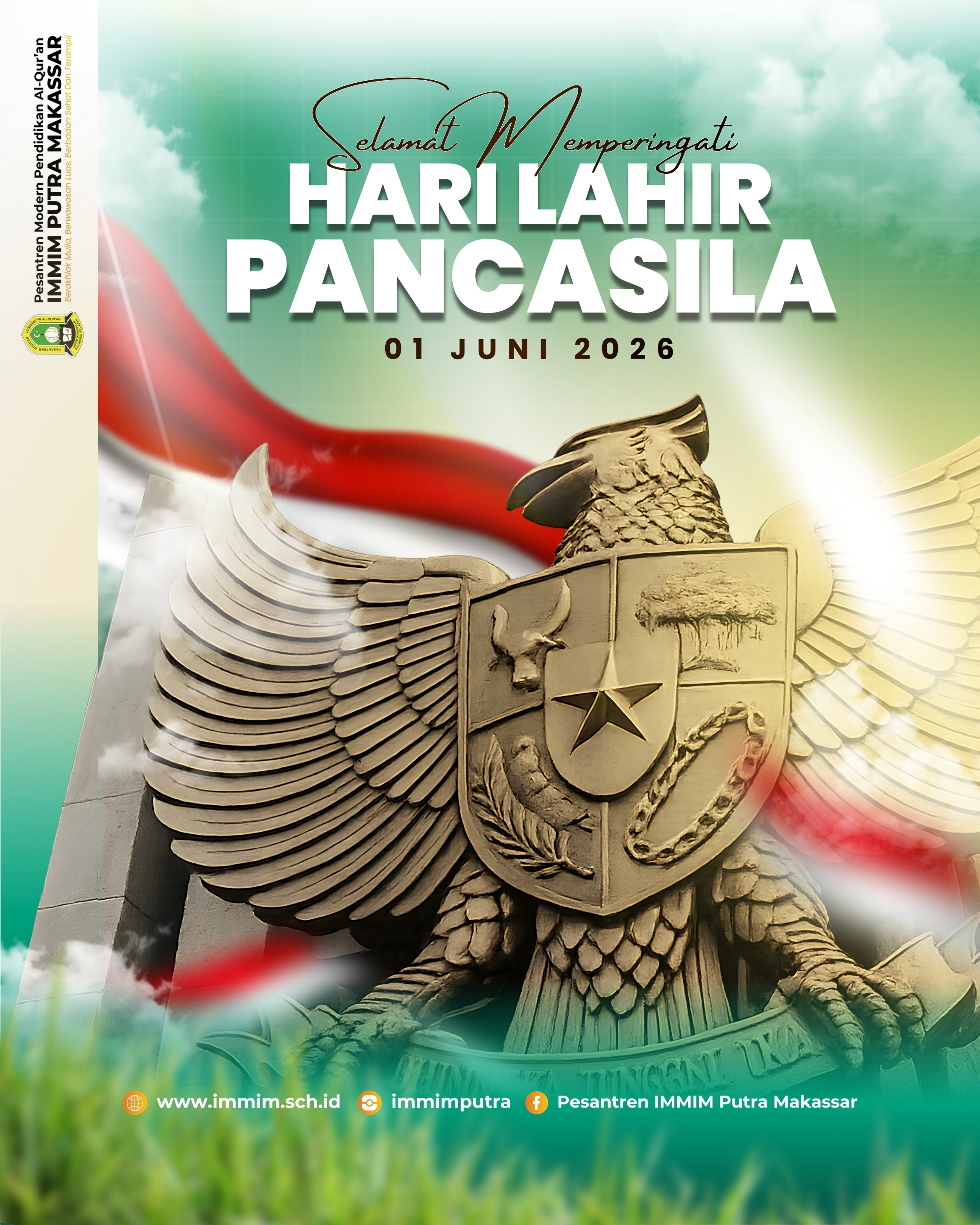 Selamat Memperingati Hari Lahir Pancasila 1 Juni 2026