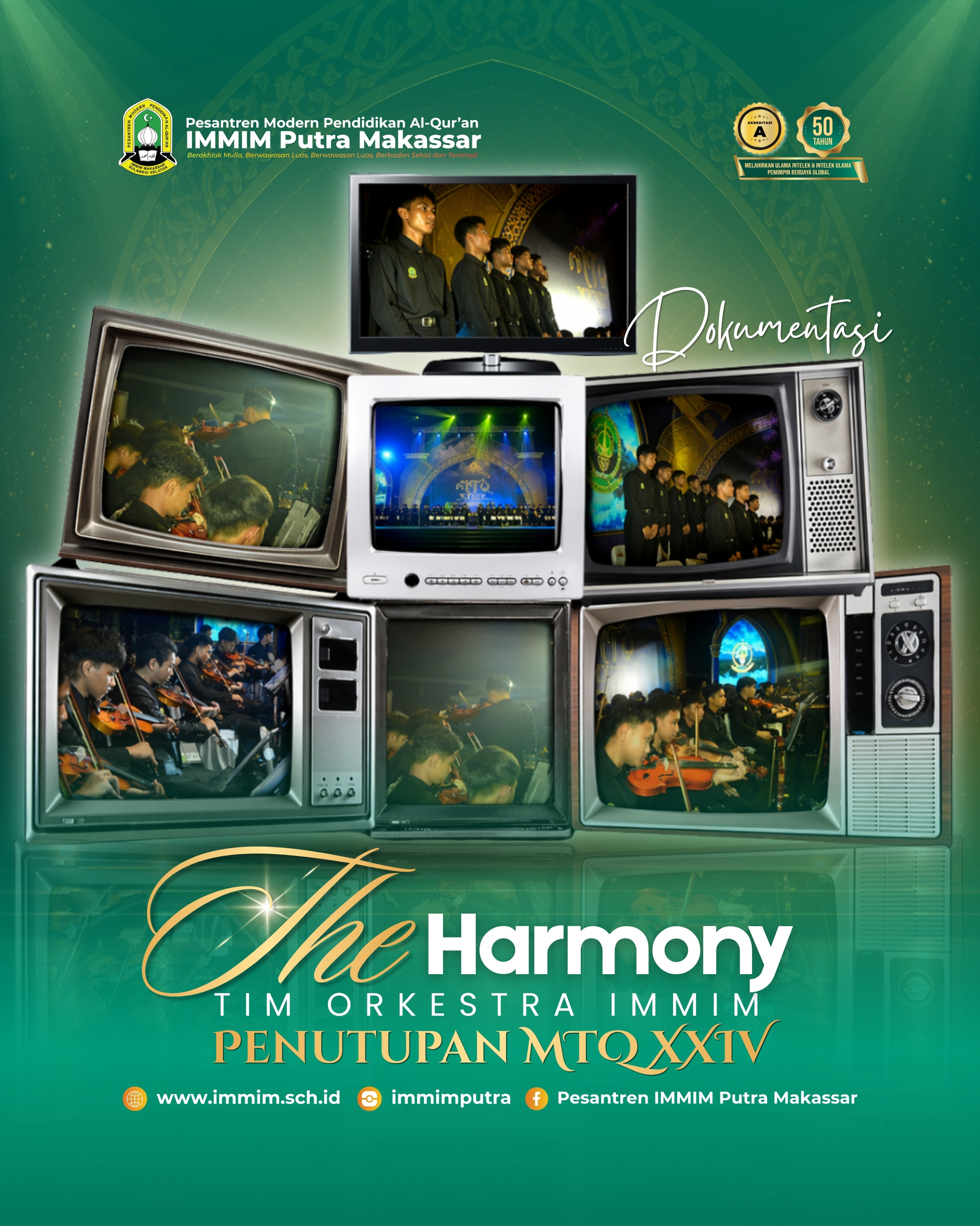 Tim Orkestra IMMIM “The Harmony” Tampil Memukau pada Penutupan MTQ XXV