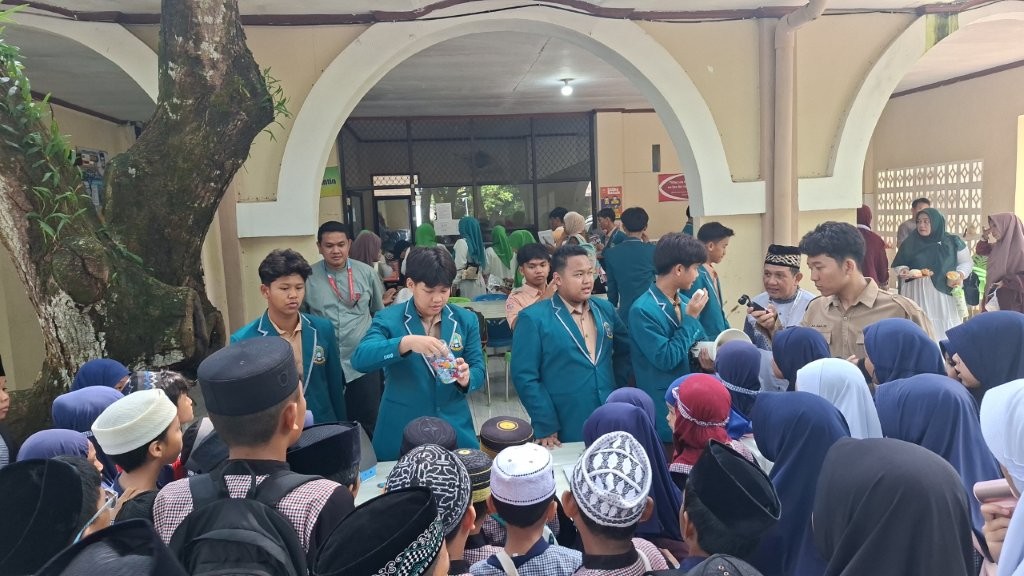 Tingkatkan Wawasan Lingkungan dan Islami, 86 Santri TPQ Nurul Muttahidah Kunjungi Pesantren IMMIM Putra Moncongloe
